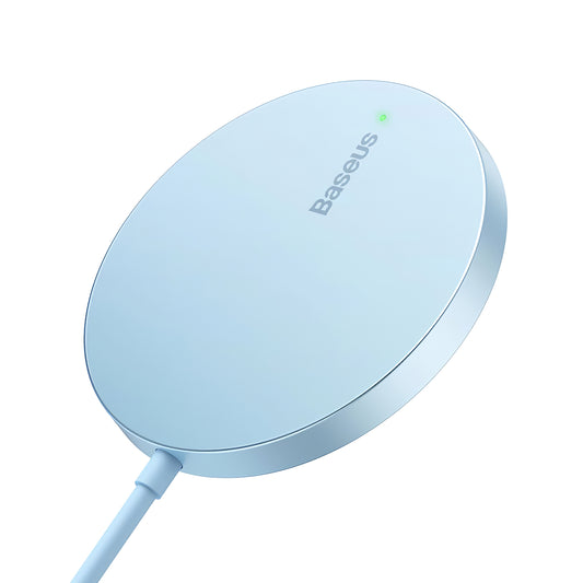 Bezdrátová síťová nabíječka Baseus Simple Simple Mini 3, 15 W, 1,67 A, modrá CCJJ040303