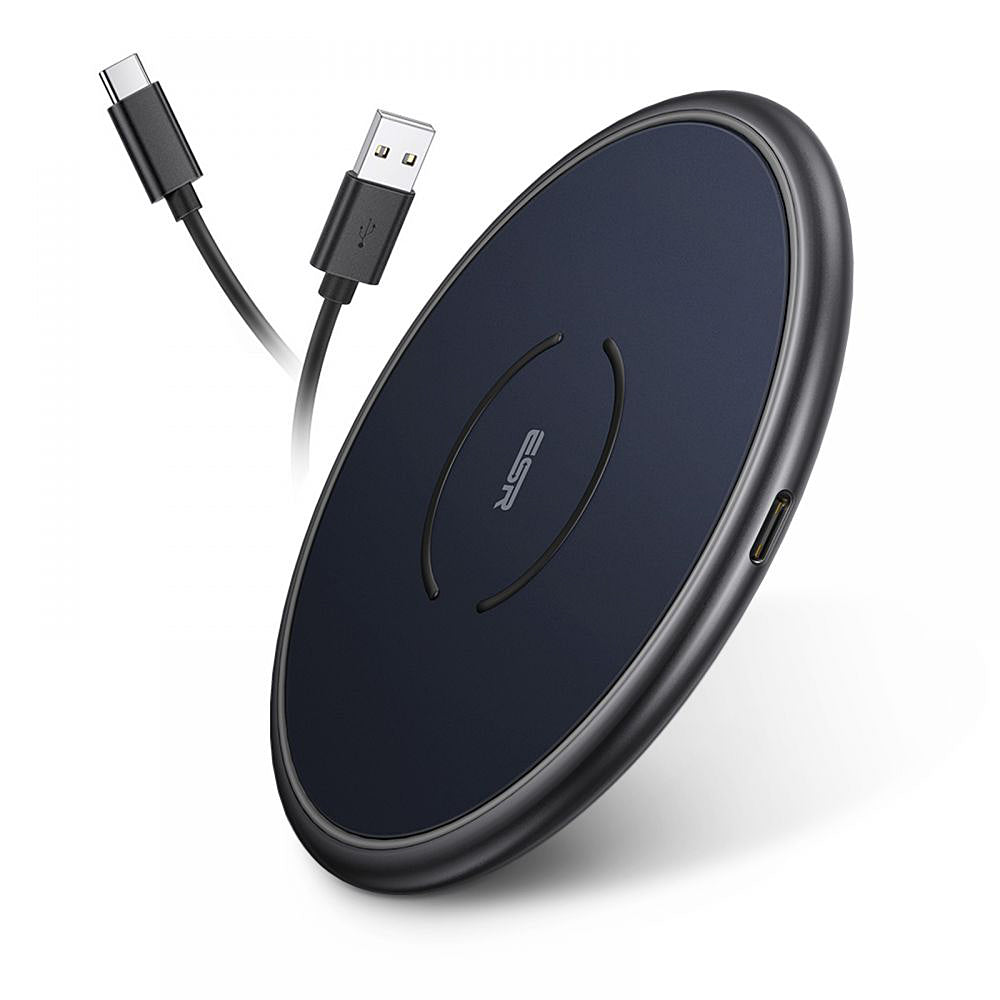 Bezdrátová síťová nabíječka ESR Halolock, 10W, 1.1A, Modrá