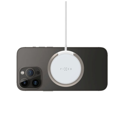 Bezdrátová nabíječka Fixed Ring, 15W, 1.67A, Bílá