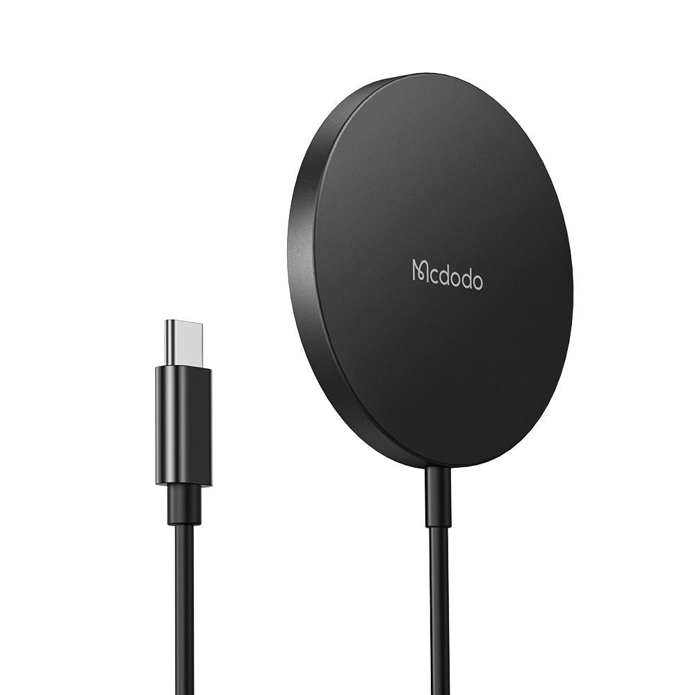 Bezdrátová síťová nabíječka McDodo CH-4360 Moon, 15W, 1.67A, Černá