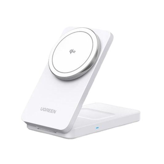Bezdrátová síťová nabíječka UGREEN W706 2v1, 20W, 1.67A, Bílá