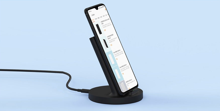 Bezdrátová síťová nabíječka Xiaomi Mi Stand, 20 W, 1,8 A, černá GDS4145GL