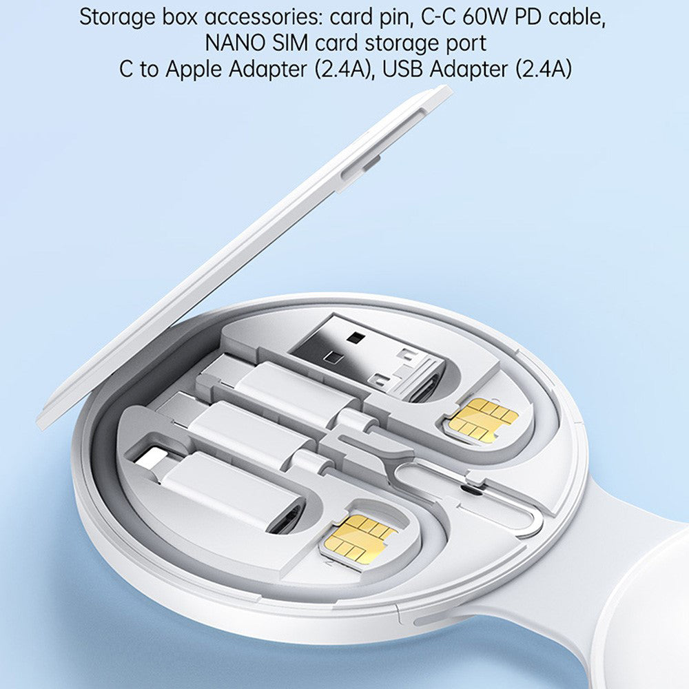 Bezdrátová nabíječka Yesido DS29 5v1, 15W, 1.67A, Bílá