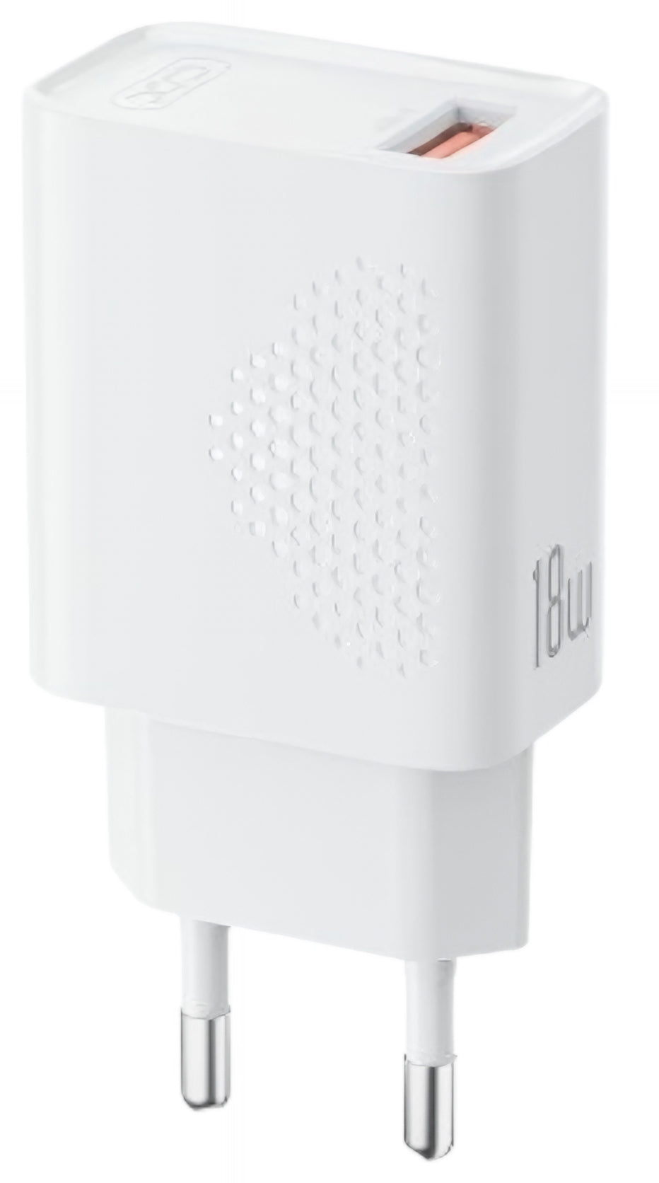 Síťová nabíječka XO Design L159, 18W, 3A, 1 x USB-A, Bílá