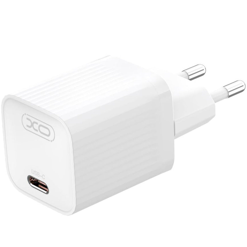 Nabíječka XO Design L148, 30W, 3A, 1 x USB-C, Bílá