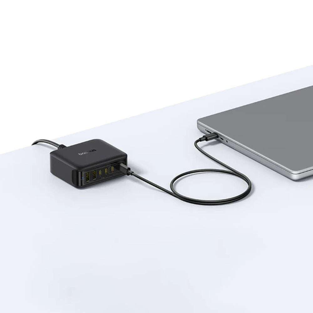 Nabíječka Baseus EnerFill FH21, 120W, 3.25A, 2 x USB-A - 4 x USB-C, Černá E0120T00