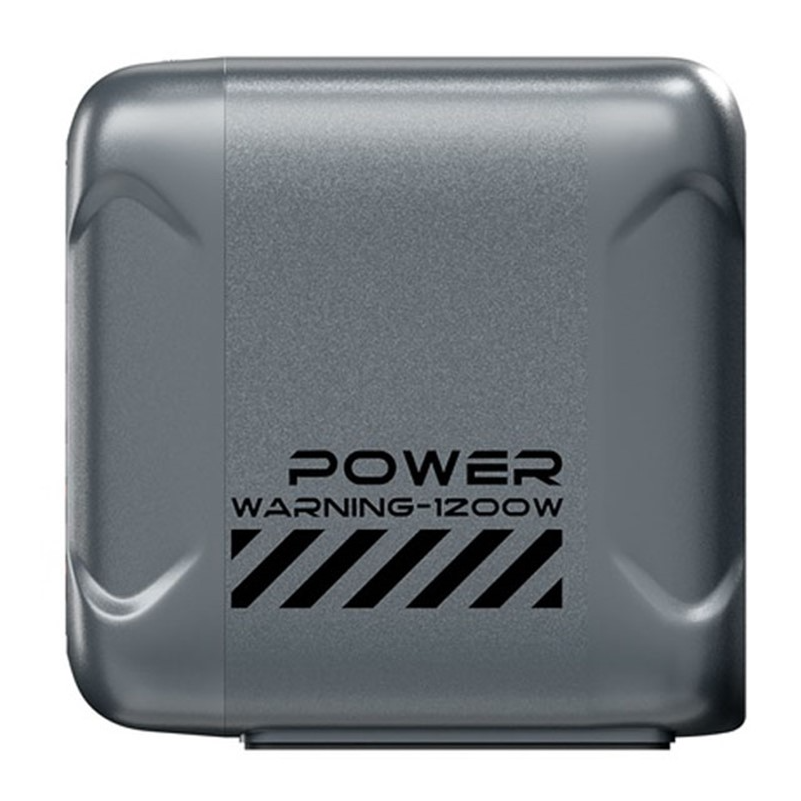 Nabíječka stanice OEM BK-127D, 280W, 5A, 4 x USB-A - 8 x USB-C, Šedá