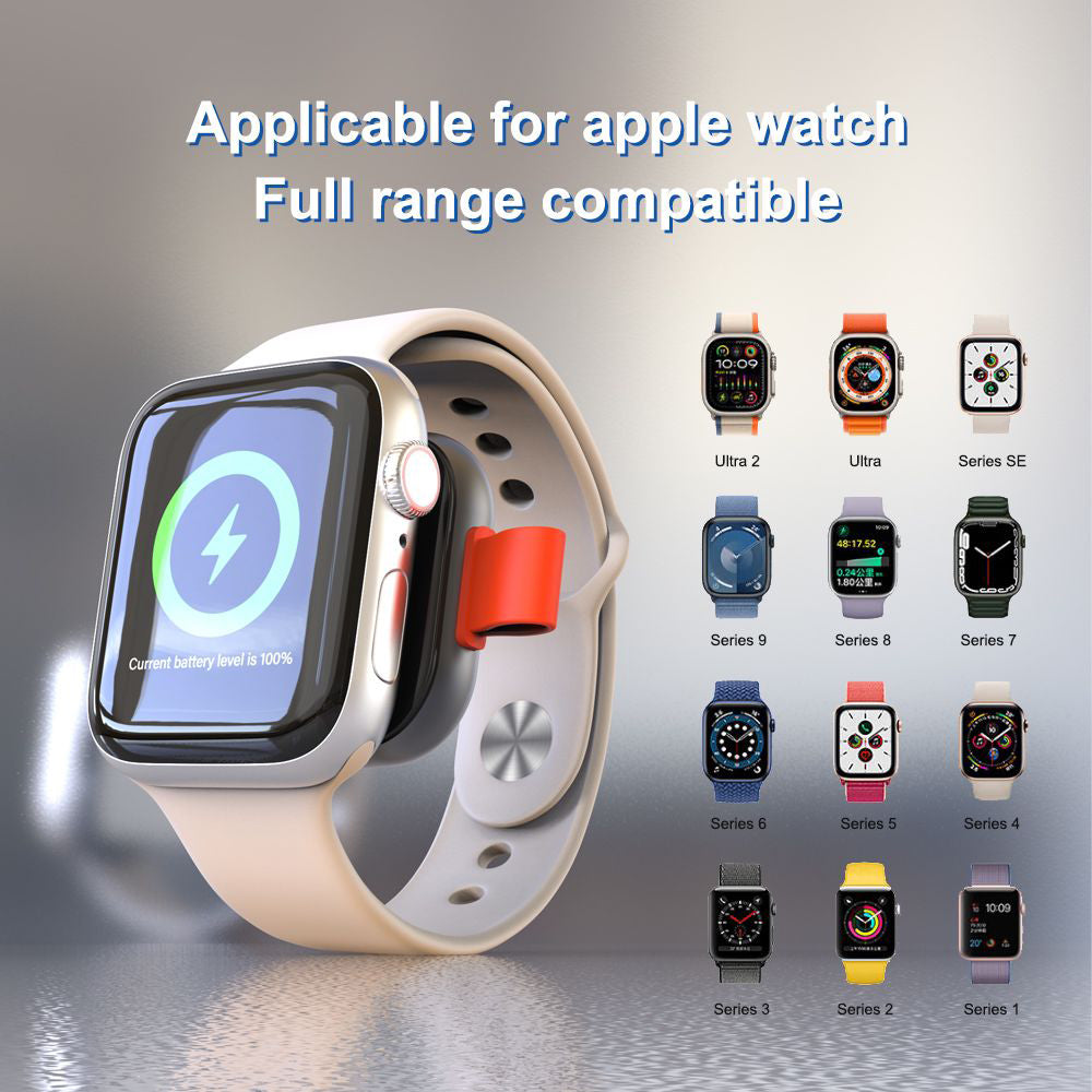 Bezdrátová nabíječka Lito LC03 pro Apple Watch Series, Černá