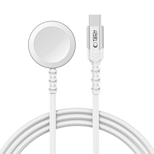 Nabíjecí kabel Tech-Protect MC01 Ultraboost pro Apple Watch Series, bílý