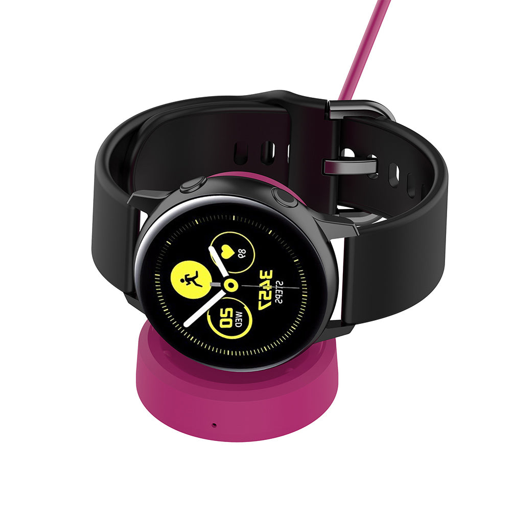 Bezdrátová nabíječka Techsuit TSC3 pro Samsung Galaxy Watch Series, USB-A, Černá