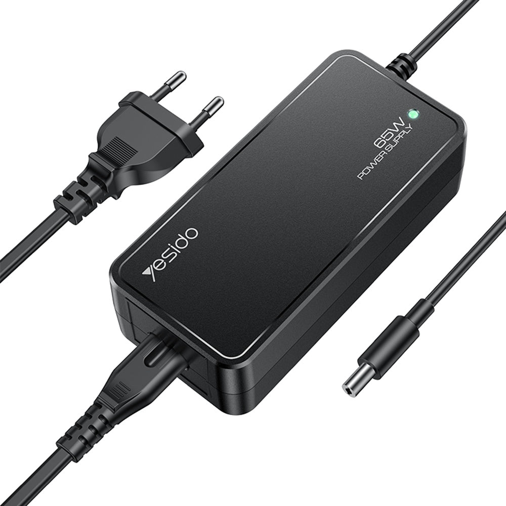 Nabíječka Yesido CG11E, 65W, univerzální, černá