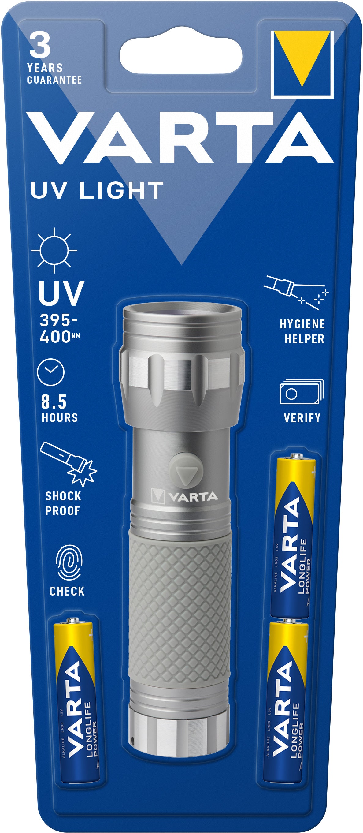 UV LED svítilna Varta