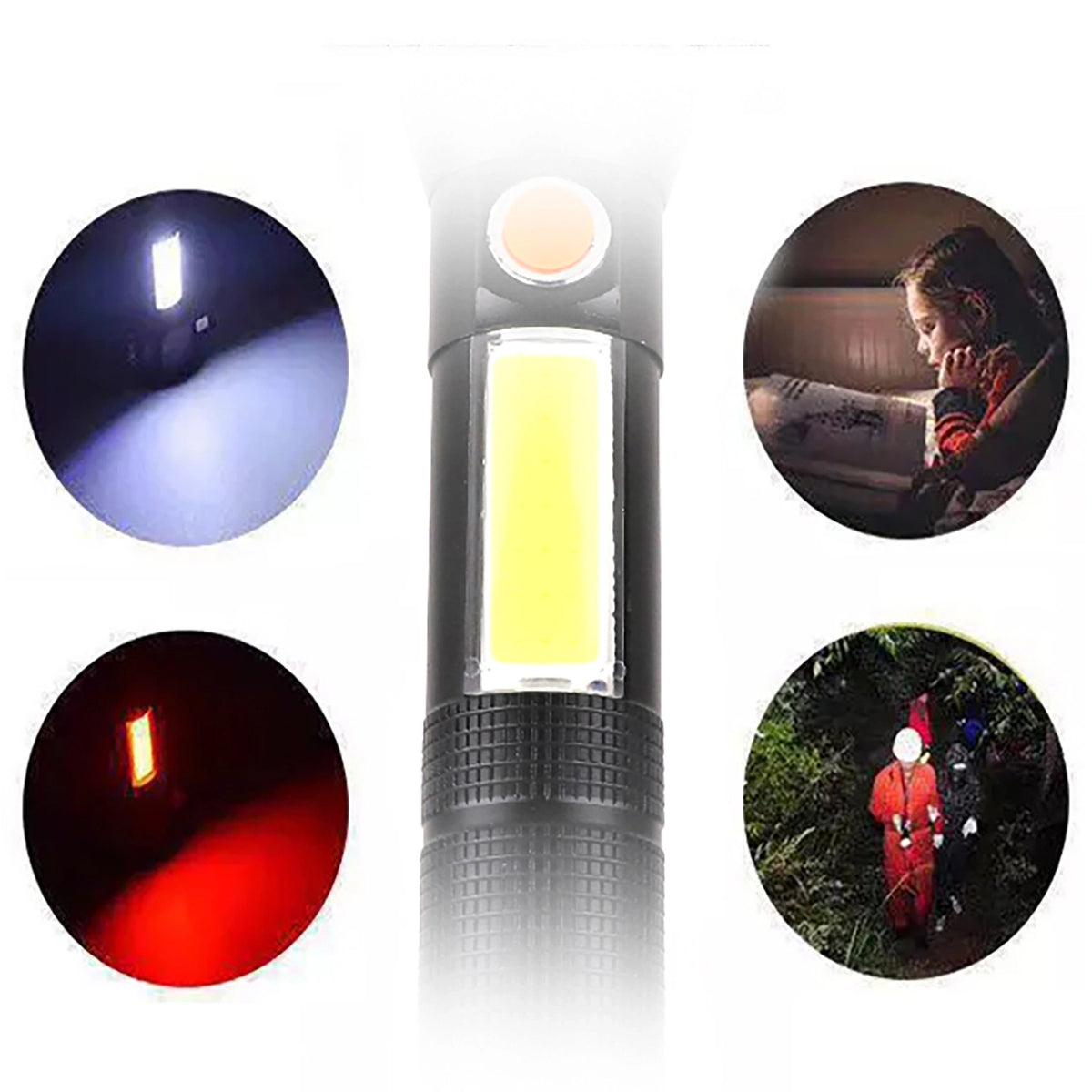 LED svítilna WZK WLR-31 3v1, 5W, 500lm