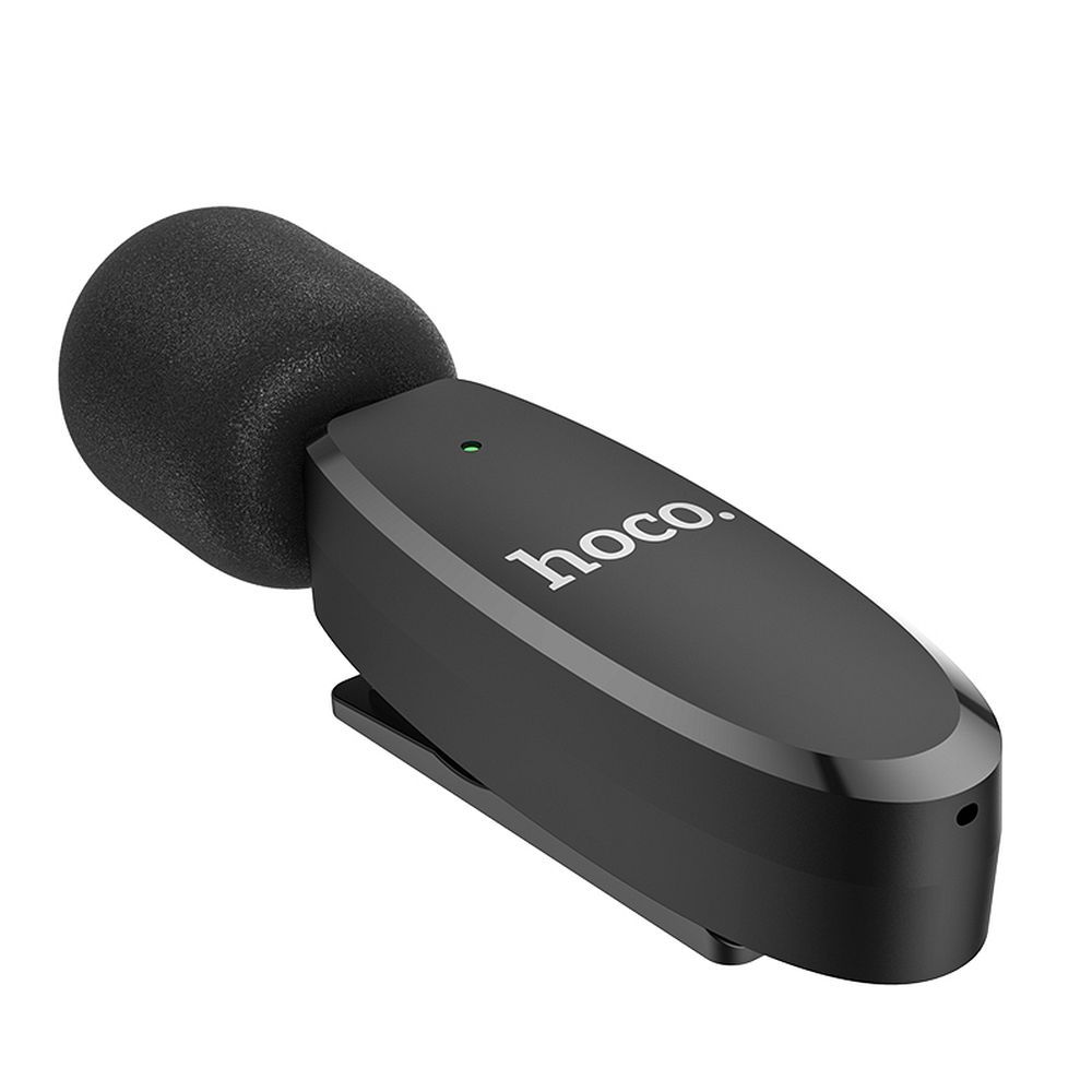 Lavaliera HOCO L15, USB-C, Černá