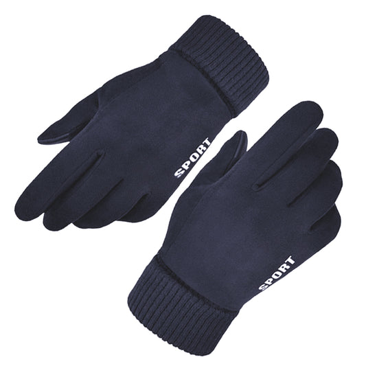 Unisex zimní dotykové rukavice Techsuit ST0009, univerzální velikost, modré