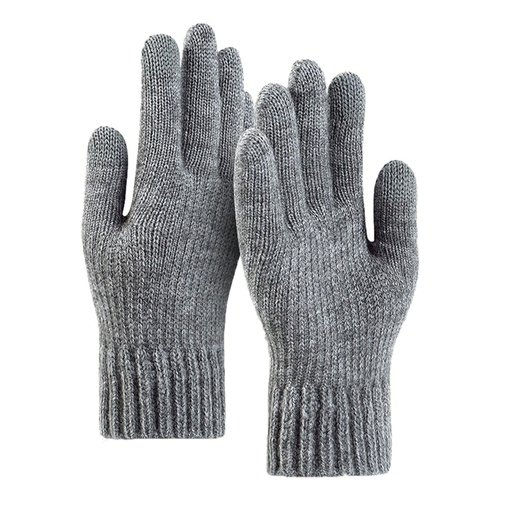 Unisex zimní dotykové rukavice Techsuit ST0012, velikost 22 cm, světle šedé
