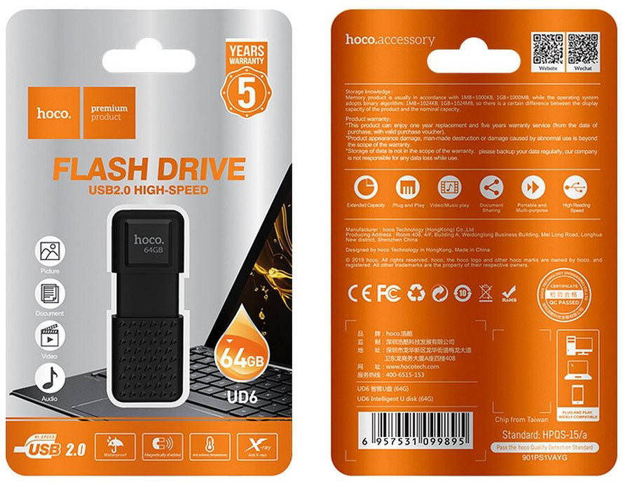 Externí paměť HOCO Inteligent UD6, 64Gb
