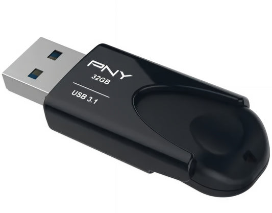Externí paměť USB-A 3.1 PNY Attache 4, 32Gb FD32GATT431KK-EF