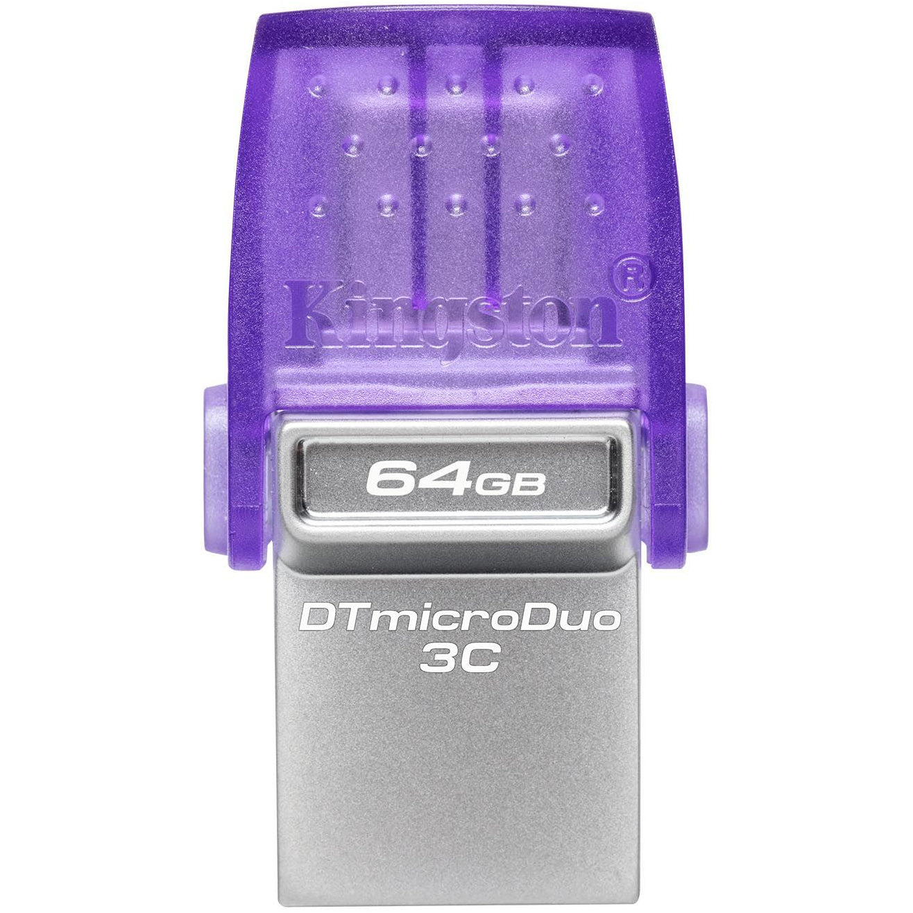 Externí paměť USB-A 3.2 / USB-C Kingston microDuo 3C, 64Gb DTDUO3CG3/64GB