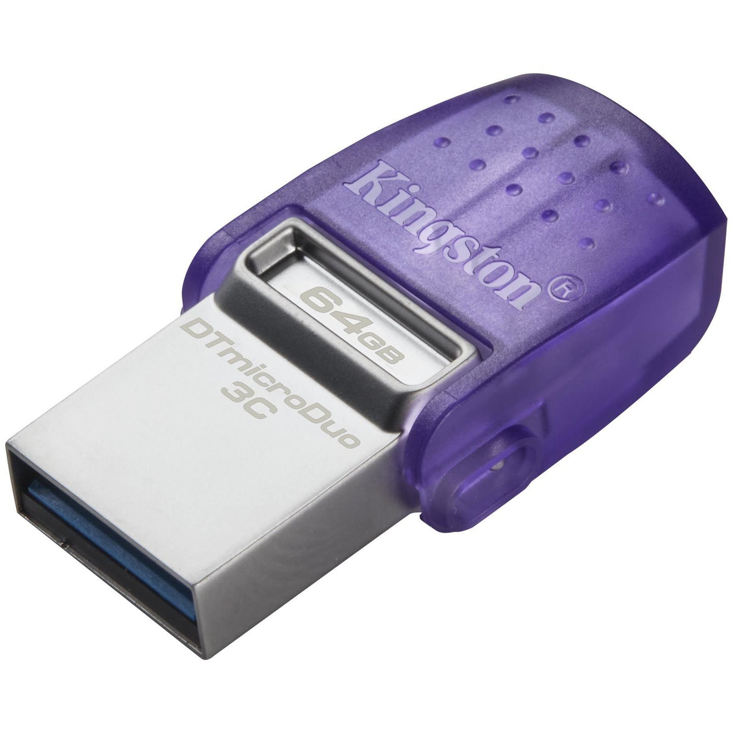 Externí paměť USB-A 3.2 / USB-C Kingston microDuo 3C, 64Gb DTDUO3CG3/64GB