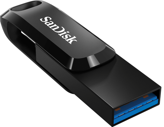 Externí paměť USB-A 3.2 / USB-C SanDisk Ultra Dual Go, 512Gb SDDDC3-512G-G46