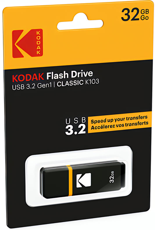Externí paměť USB-A 3.2 Kodak K103, 16Gb EKMMD16GK103