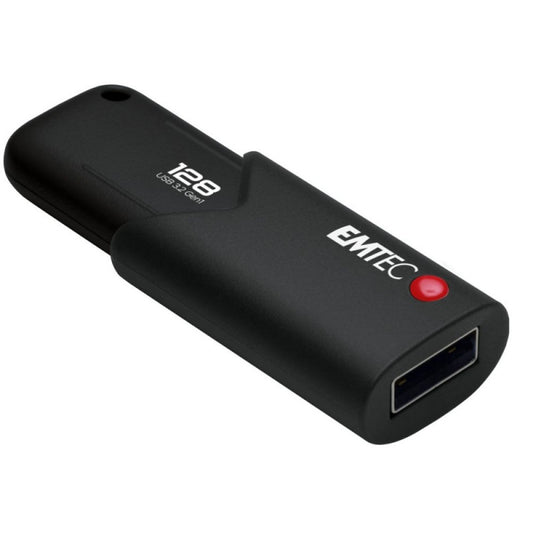 Externí paměť USB-A 3.2 Emtec B120 Click Secure, 128Gb ECMMD128GB123