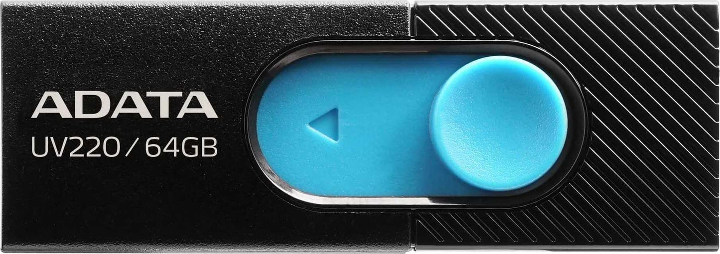 Externí paměť USB-A Adata UV220, 64Gb AUV220-64G-RBKBL