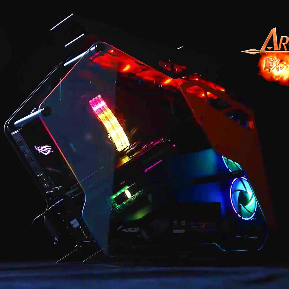 Paměť RAM Dato Ares Armor, DDR4, RGB, 8GB, 3200Mhz, CL16, Černá