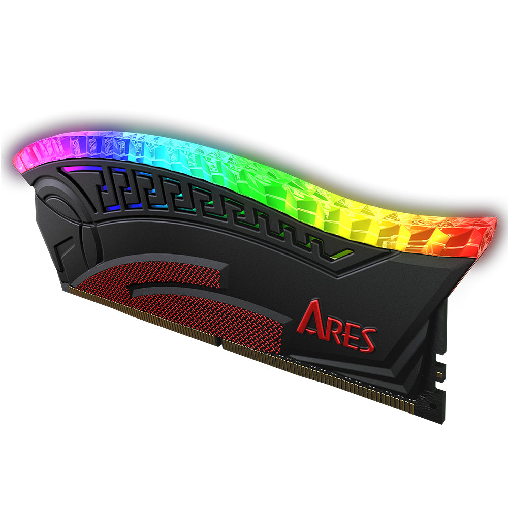 Paměť RAM Dato Ares Armor, DDR4, RGB, 8GB, 3600Mhz, CL18, Černá AMRGB1G88G36K