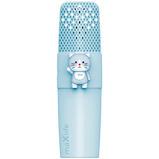 Mikrofon Bluetooth MaXlife Animal MXBM-500, modrý