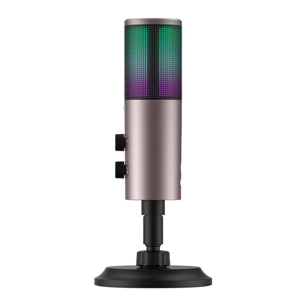 Herní mikrofon HAVIT GK61, RGB, USB-C, Šedý