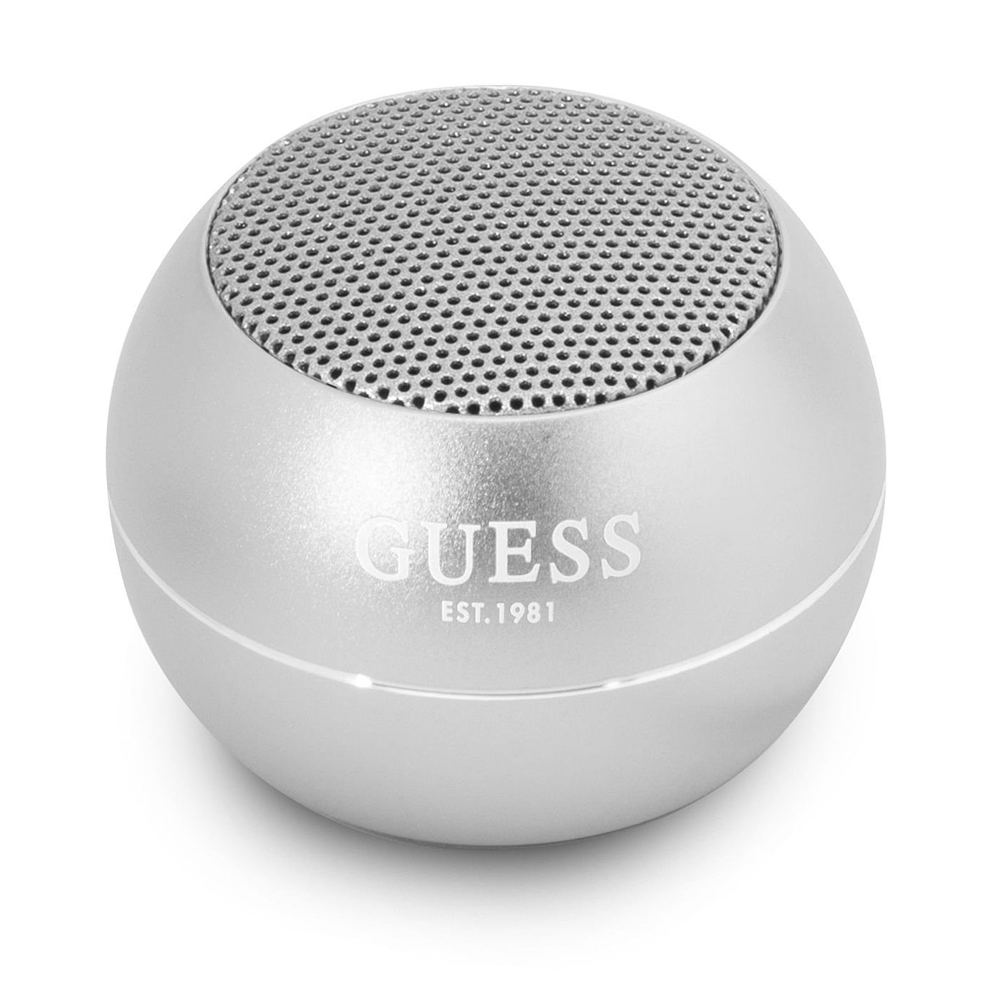 Přenosný Bluetooth reproduktor Guess, 3W, stříbrný