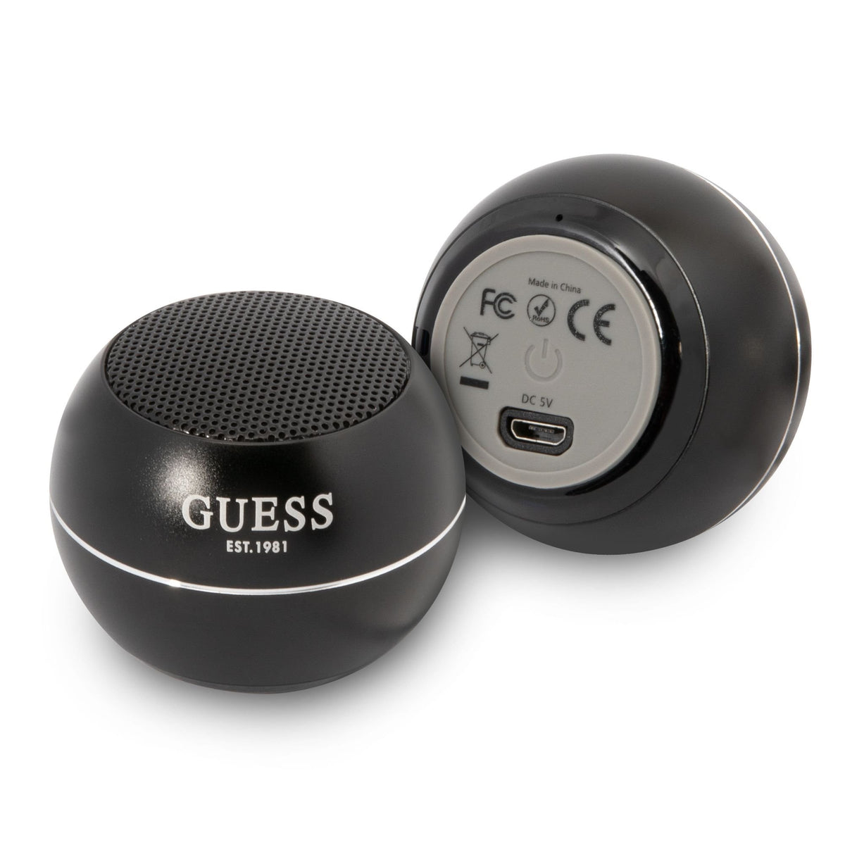 Přenosný Bluetooth reproduktor Guess, 3W, černý