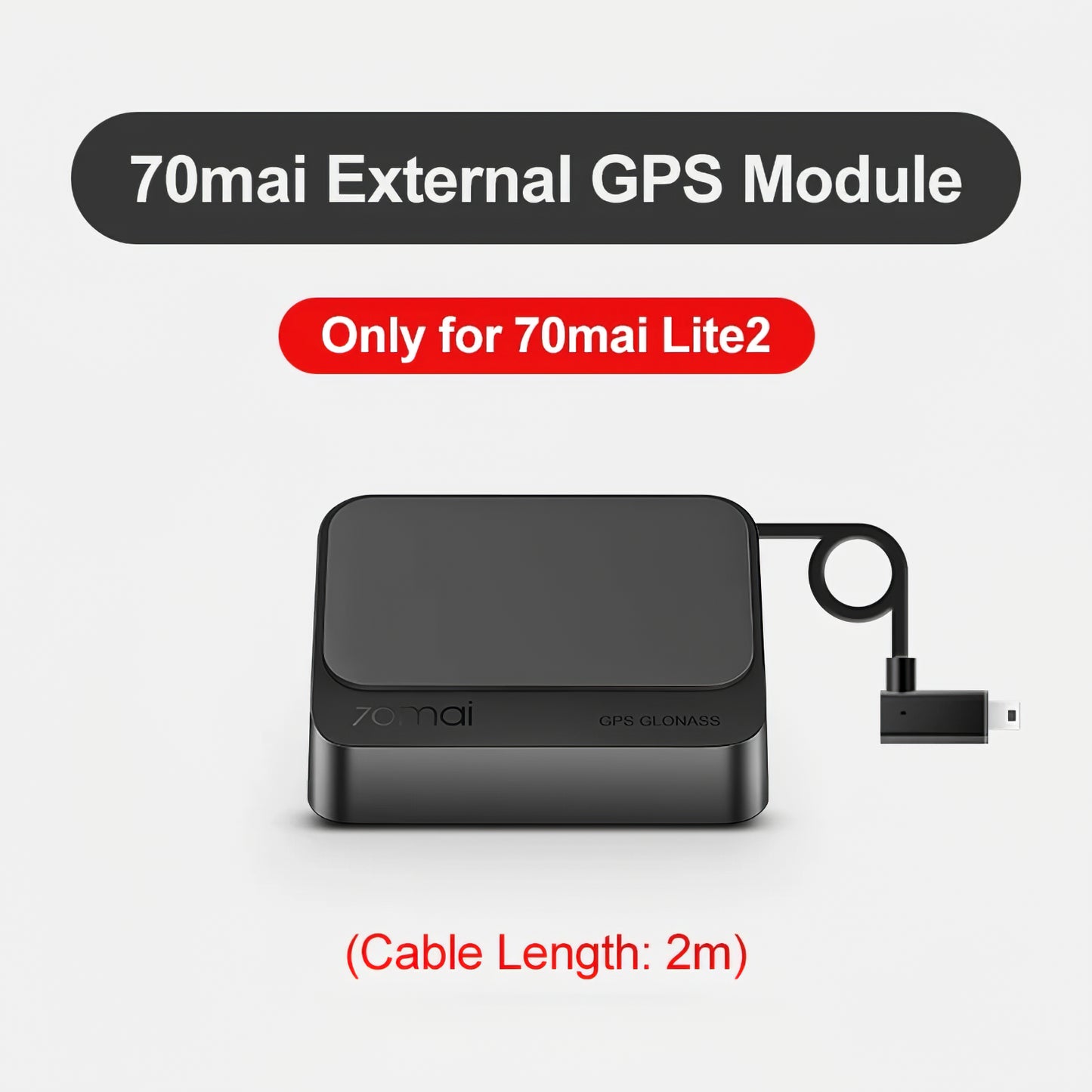 Externí GPS modul 70mai GPS03 pro Dash Cam Lite 2 D10