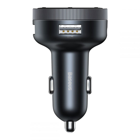 Baseus Enjoy Bluetooth FM modulátor, Mp3 přehrávač, 2 x USB, černý CCLH-01