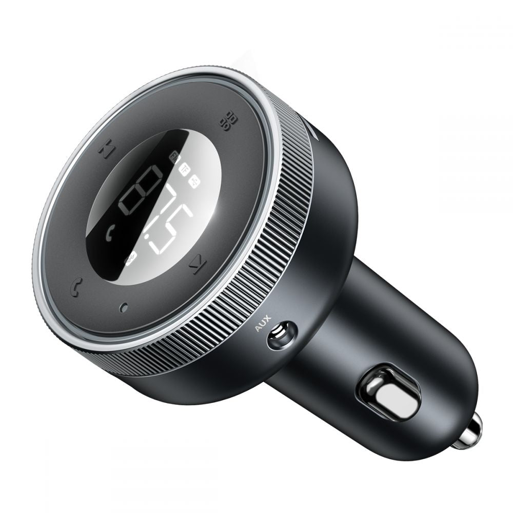 FM Bluetooth modulátor Baseus Enjoy, 2 x USB-A - 1 x microSD - 1 x AUX CCLH-01