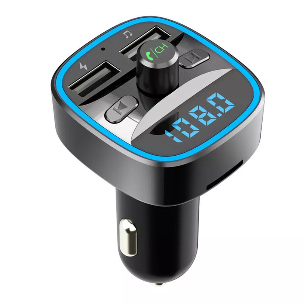 Modulátor FM Bluetooth Techsuit JamLink, 2 x USB-A - 1 x microSD