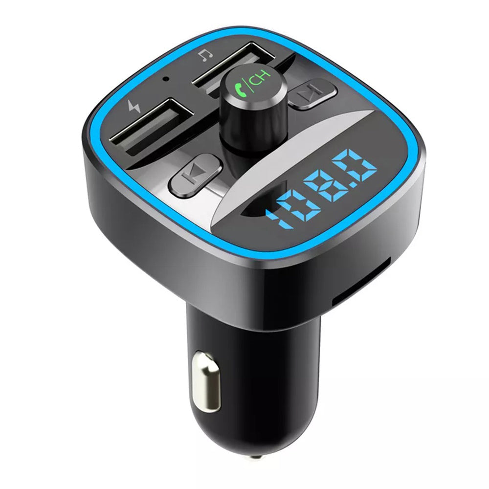 Modulátor FM Bluetooth Techsuit JamLink, 2 x USB-A - 1 x microSD