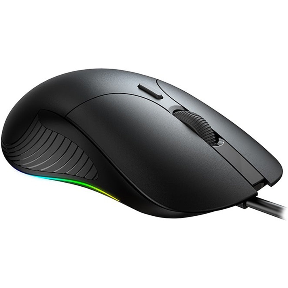 Herní myš s kabelem USB HAVIT MS1020WB, RGB, 2400DPI, černá