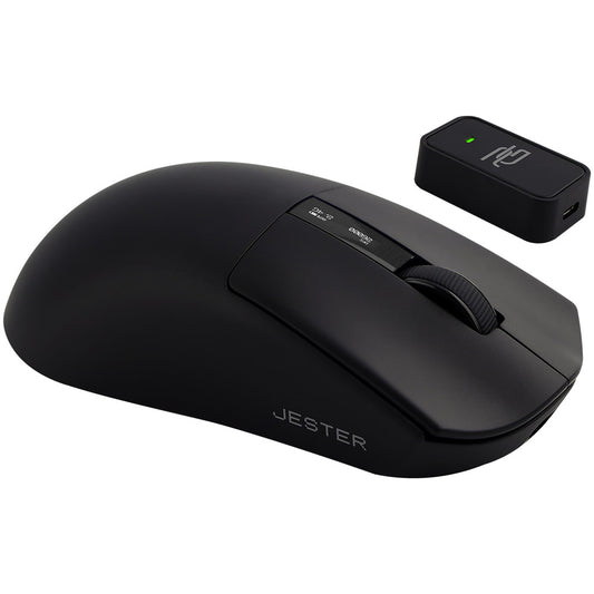 Bezdrátová herní myš Proove Jester, 800DPI - 26000DPI, OLED displej, Černá WMJS00022001