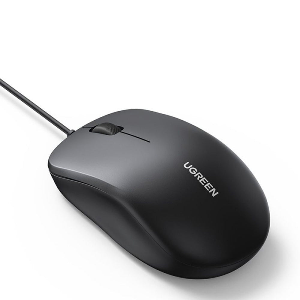 Drátová myš USB UGREEN MU007, 1200DPI, 1.5m, černá