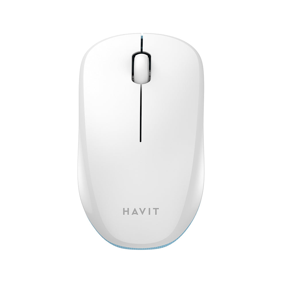 Bezdrátová myš HAVIT MS66GT, 1200DPI, Bílá Modrá