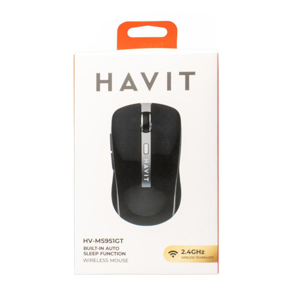 Bezdrátová myš HAVIT MS951GT, 1000DPI - 1600DPI, černá modrá