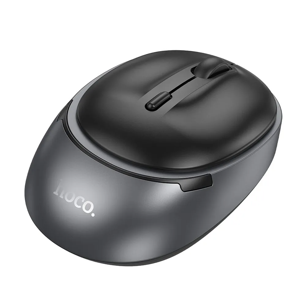 Bezdrátová myš HOCO GM34, 1600DPI, BT / Wi-Fi, černá