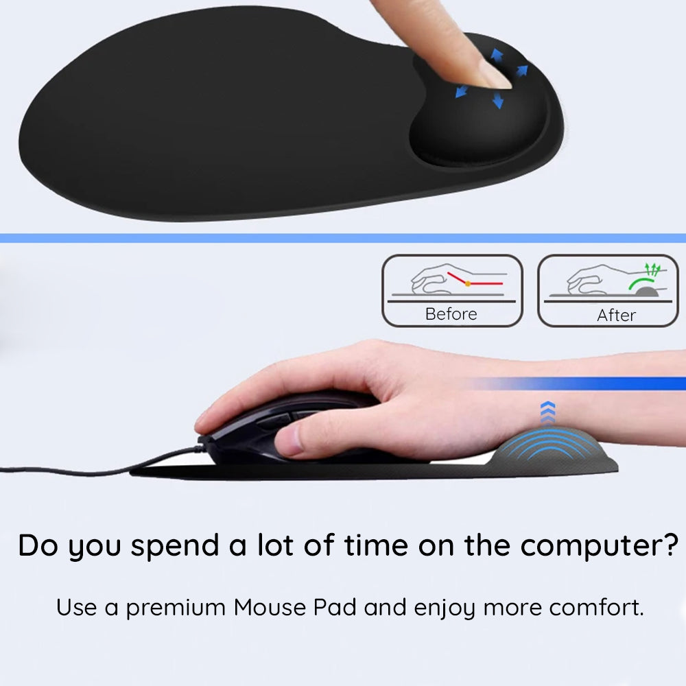 MousePad Gaming HAVIT MP802, 230mm x 191mm x 3,5mm, Námořnická modř