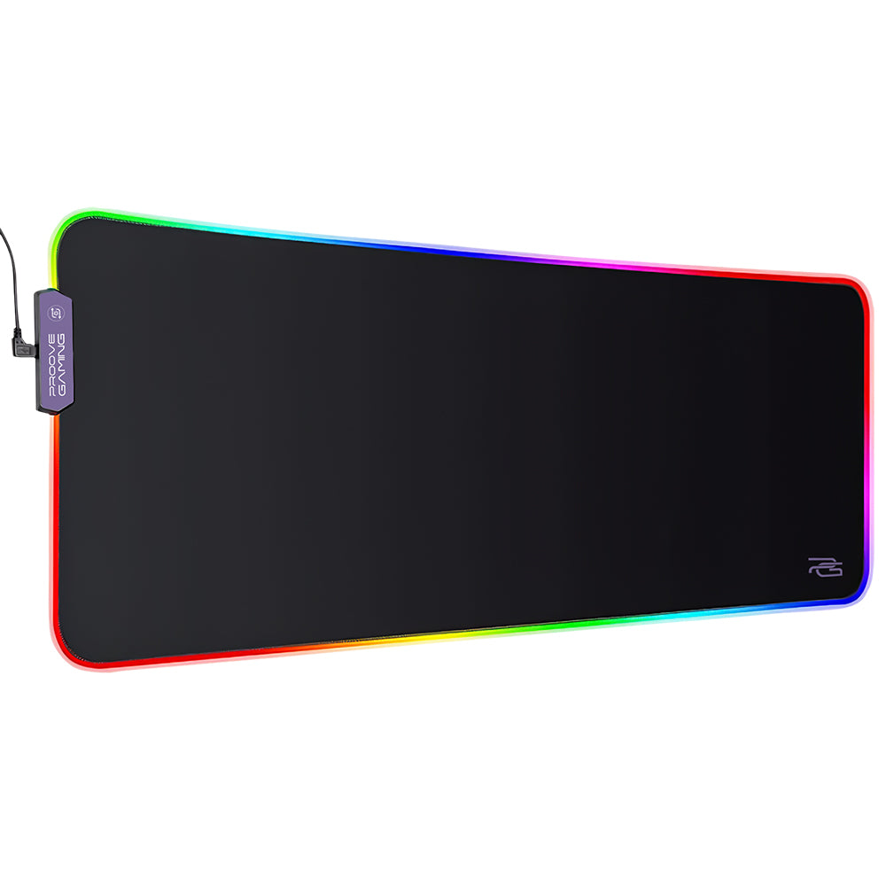 Proove Offland Gaming MousePad, RGB, 800mm x 300mm x 4mm, Black MPOF00022401