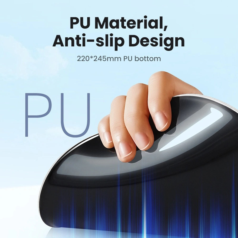 MousePad UGREEN LP668, 220mm x 245mm x 5mm, Šedý