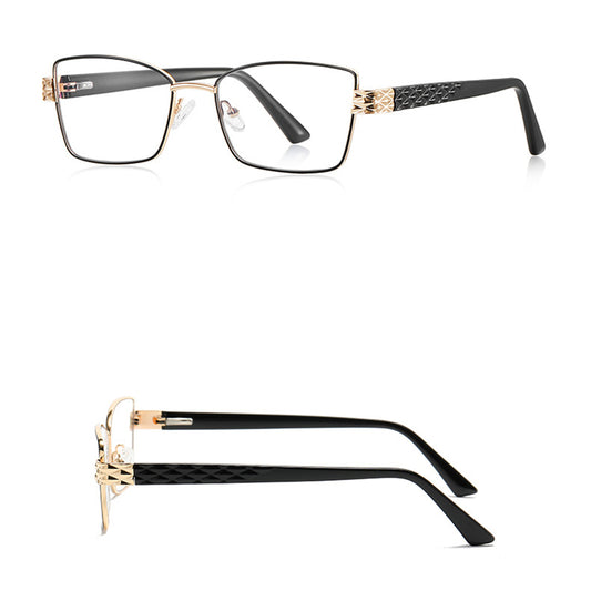 Dámské počítačové brýle Techsuit 3171, Anti-Blue Light, černé