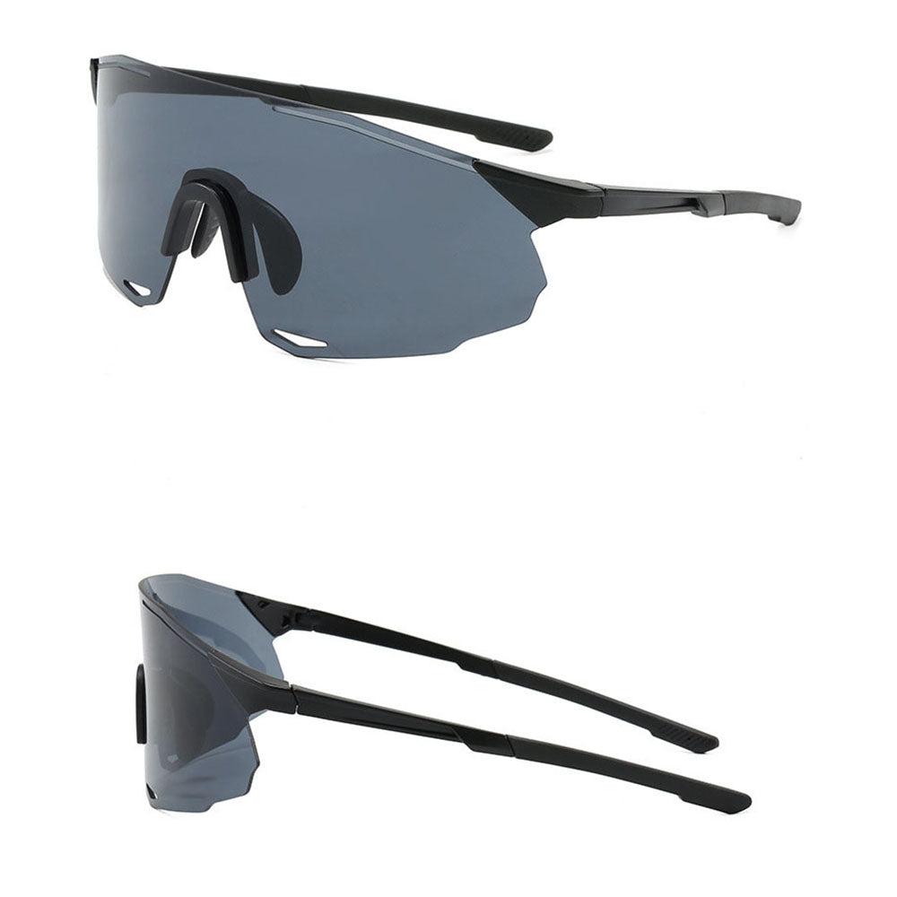 Unisex cyklistické brýle Techsuit 8853, černo-šedé